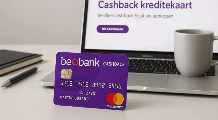 Cartes de crédit Beobank avec cashback