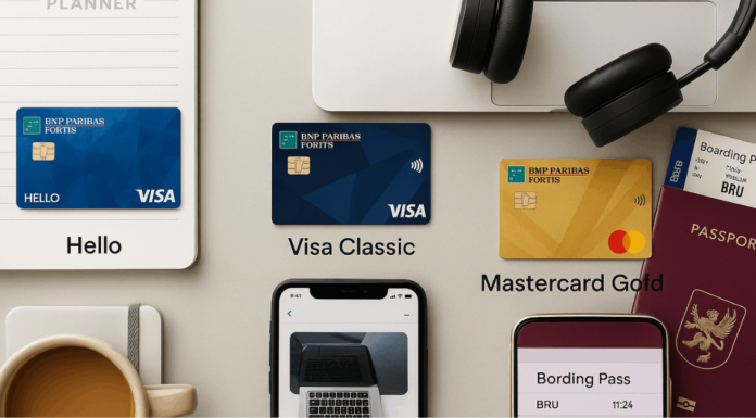 Meilleures cartes de crédit de BNP Paribas Fortis