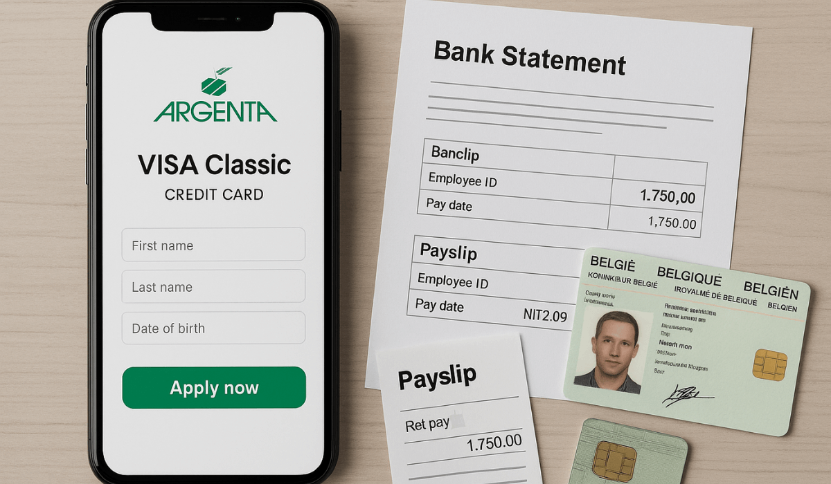 Argenta Visa Classic – La carte de crédit sans frais idéale pour un usage quotidien