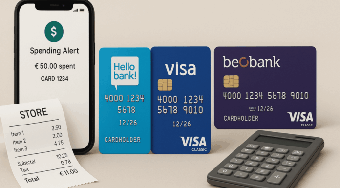 Meilleures cartes de crédit sans frais annuels en Belgique pour un usage quotidien
