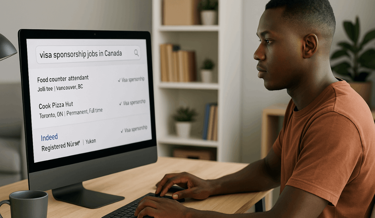 Emplois au Canada avec parrainage de visa pour les Africains francophones
