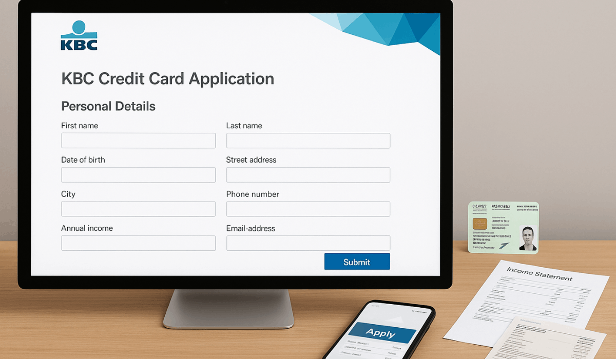 Cartes de crédit KBC – Options Classique, Argent et Or