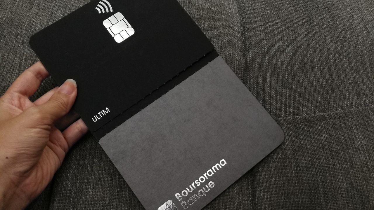 Carte bancaire Boursorama en France